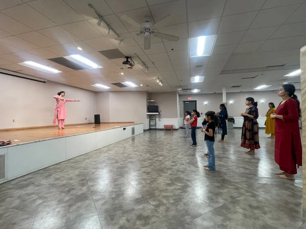 Kathak Workshop with HTCC - In July 2026, Surekha organized a Kathak workshop in collaboration with the Hindu Temple & Cultural Center of Kansas City (HTCC) in Shawnee, Kansas. Participants came together to explore Kathak through guided practice and movement.